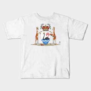 Perth, Australia Coat of arms, well sort of ;) Kids T-Shirt